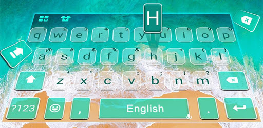 Apple OS10 Classic Water Keyboard Theme PC screenshot
