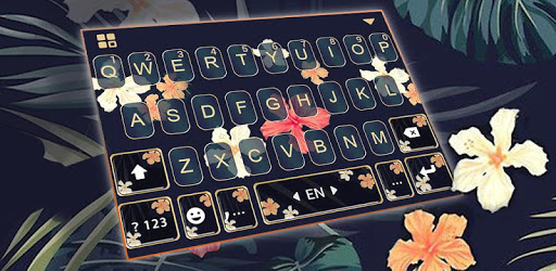 Autumn Floral Keyboard Theme PC screenshot Autumn Floral Keyboard Theme PC screenshot