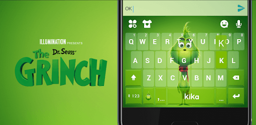 Baby Grinch Keyboard Theme PC screenshot