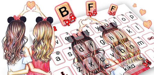 Best Friend Forever Keyboard Theme PC screenshot