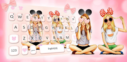 Best Friends Keyboard Theme PC screenshot