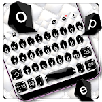 Black White Business Keyboard Theme icon
