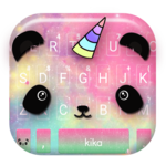 Cartoon Unicorn Panda Keyboard Theme for PC Cartoon Unicorn Panda Keyboard Theme for PC