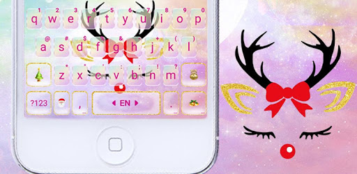 Christmas Reindeer Keyboard Theme PC screenshot