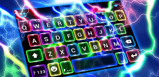 Color Flash Lightning Keyboard Theme PC screenshot Color Flash Lightning Keyboard Theme PC screenshot