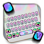 Colorful Holographic Keyboard Theme icon