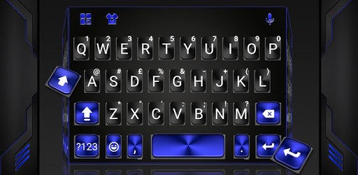 Cool Black Plus Keyboard Theme PC screenshot