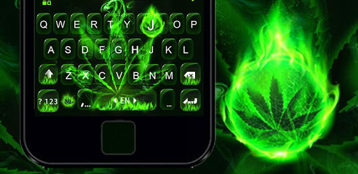 Rasta Weed Keyboard Theme PC screenshot