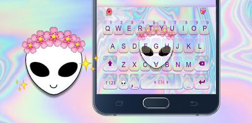 Cute Alien Emoji Keyboard PC screenshot
