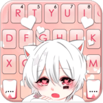 Cute Cat Boy Keyboard Theme icon