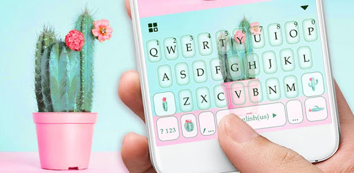 Cute Colorful Cactus Keyboard Theme PC screenshot Cute Colorful Cactus Keyboard Theme PC screenshot