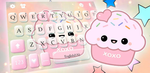 Cute Sweet Cupcake Keyboard Theme PC screenshot