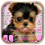 Cute Tongue Cup Puppy Keyboard Theme icon