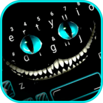 Devil Cat Smile Keyboard Theme for PC