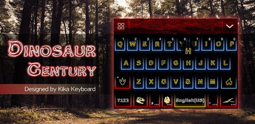 Dinosaur Kika Keyboard Theme PC screenshot