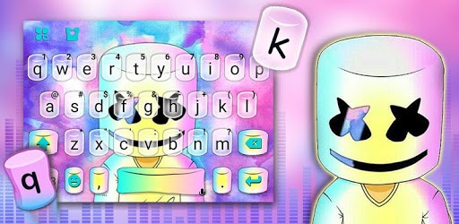 Dj Galaxy Cool Man Keyboard Theme PC screenshot