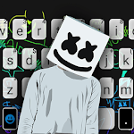 Dj Music Doodle Keyboard Theme for PC