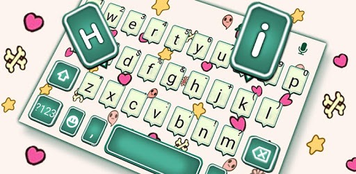 Doodle Chat Keyboard Theme PC screenshot