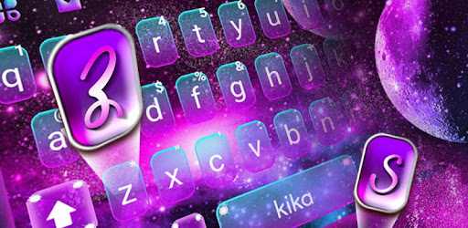 Fantasy Galaxy Keyboard Theme PC screenshot