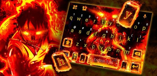Flaming Fire Battle Keyboard Theme PC screenshot Flaming Fire Battle Keyboard Theme PC screenshot