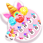 Flower Sweetie Unicorn Keyboard Theme icon