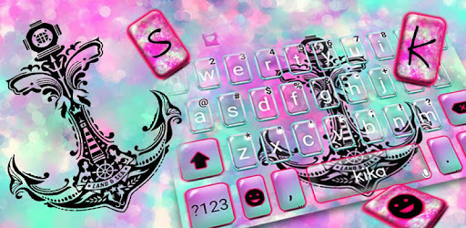 Galaxy Anchor Keyboard Theme PC screenshot