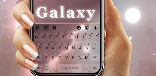 Galaxy Background Keyboard Theme PC screenshot Galaxy Background Keyboard Theme PC screenshot