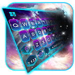 Galaxy Black Hole Keyboard Theme icon
