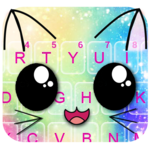 Galaxy Cuteness Kitty Keyboard Theme icon