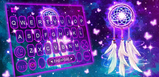 Galaxy Dream Catcher Keyboard Theme PC screenshot
