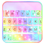 Galaxy Rainbow Keyboard Theme for PC