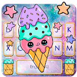 Galaxy Tasty Ice Cream Keyboard Theme icon
