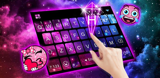 Galaxy 3d Hologram Keyboard Theme PC screenshot Galaxy 3d Hologram Keyboard Theme PC screenshot