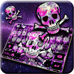 Galaxy Skull Keyboard Theme icon