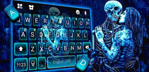 Ghost Lovers Kiss Keyboard Theme PC screenshot Ghost Lovers Kiss Keyboard Theme PC screenshot