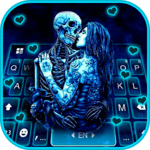 Ghost Lovers Kiss Keyboard Theme icon