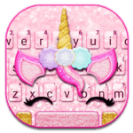 Glisten Unicorn Pinky Keyboard Theme icon