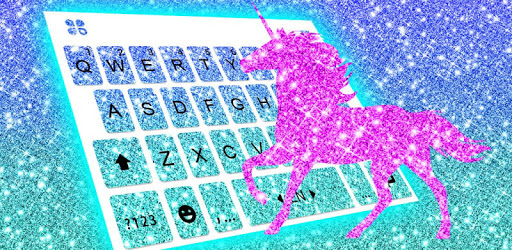 Glistening Unicorn Keyboard Theme PC screenshot Glistening Unicorn Keyboard Theme PC screenshot