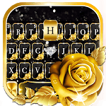 Gold Rose Lux Keyboard Theme icon