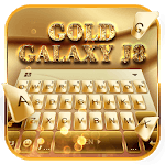 keyboard - Gold Galaxy S7 Edge icon