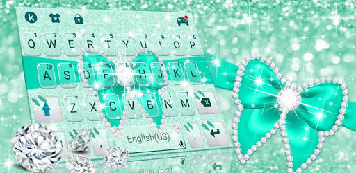 Green Diamond Bow Keyboard Theme PC screenshot Green Diamond Bow Keyboard Theme PC screenshot