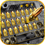 Gun Bullet Shooting Keyboard Theme icon