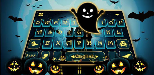 Halloween Ghost Keyboard Theme PC screenshot