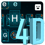 Hologram 4d Keyboard Theme icon
