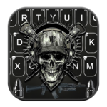 Horror Guns Skull Warrior Keyboard icon