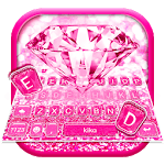 Pink Sparkle Diamond Keyboard Theme icon