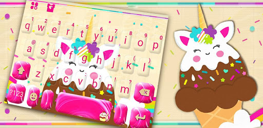 Icecream Unicorn Fun Cat Keyboard Theme PC screenshot Icecream Unicorn Fun Cat Keyboard Theme PC screenshot