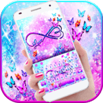 Infinity Butterfly Love Keyboard Theme icon