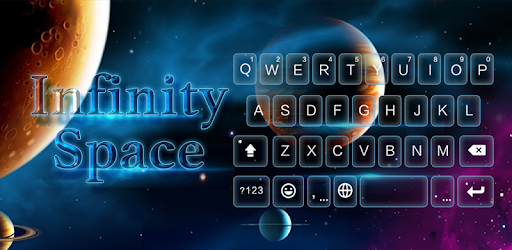 Infinity Space Keyboard Theme PC screenshot Infinity Space Keyboard Theme PC screenshot