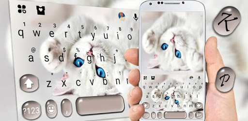 Innocent Cute Cat Keyboard Theme PC screenshot